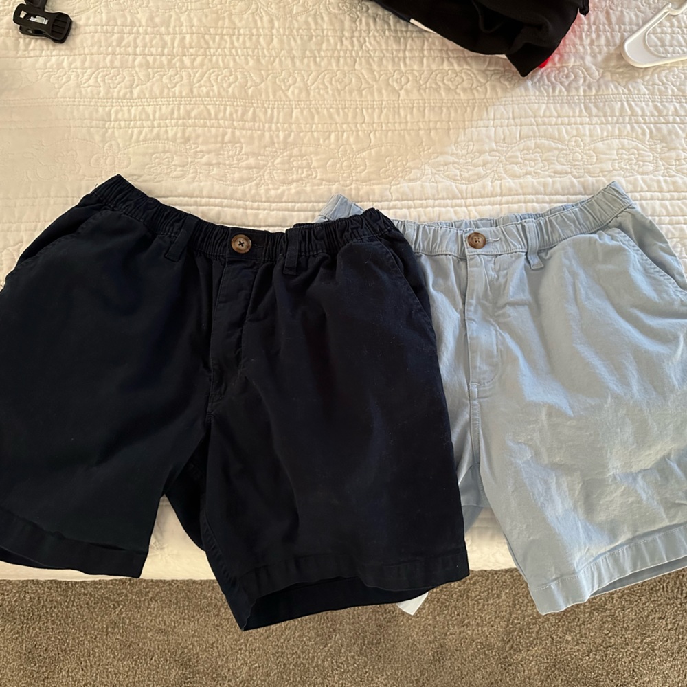 Chubbies Men’s Shorts. 7” Inseam. Two Pair Available
